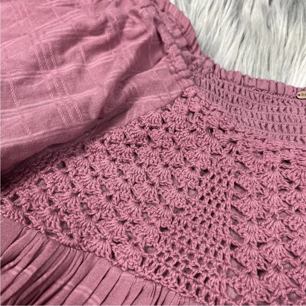 Free People Ari Mini Babydoll Dress Dried Current Size XS